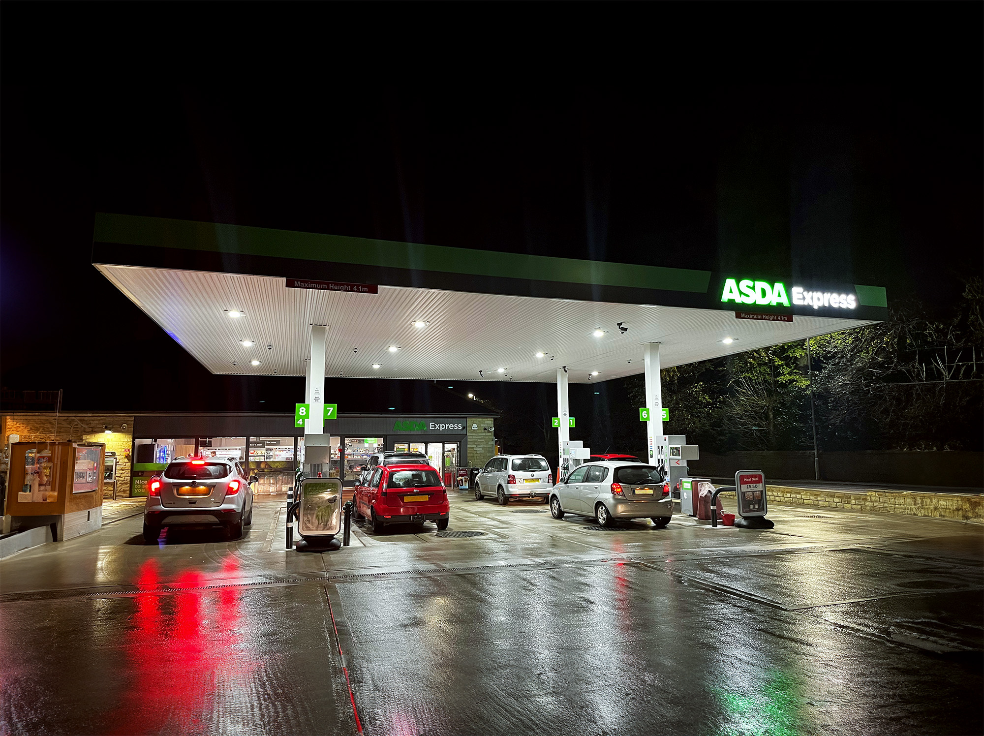 ASDA Express Petrol Filling Station Rebrand